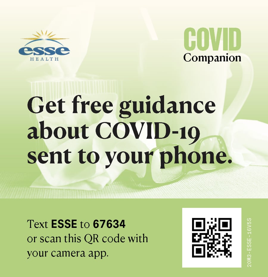 CareSignal · Esse Health’s New COVID19 Text Messaging Program Offers